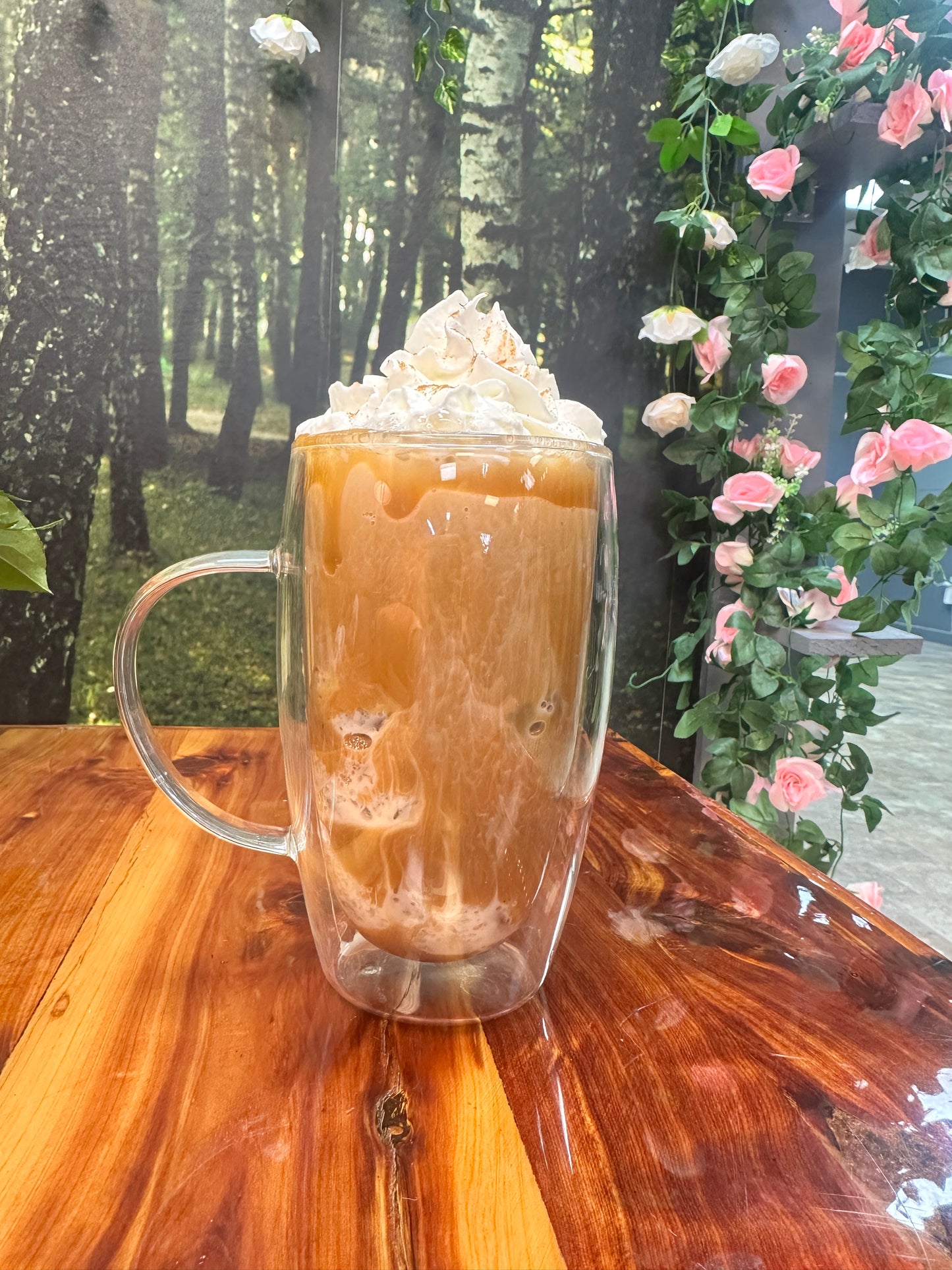 Salted Caramel Cookie Latte